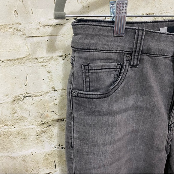 Kut From The Kloth Gray Wash Donna High Rise Ankle Skinny Jeans - Picture 2 of 5